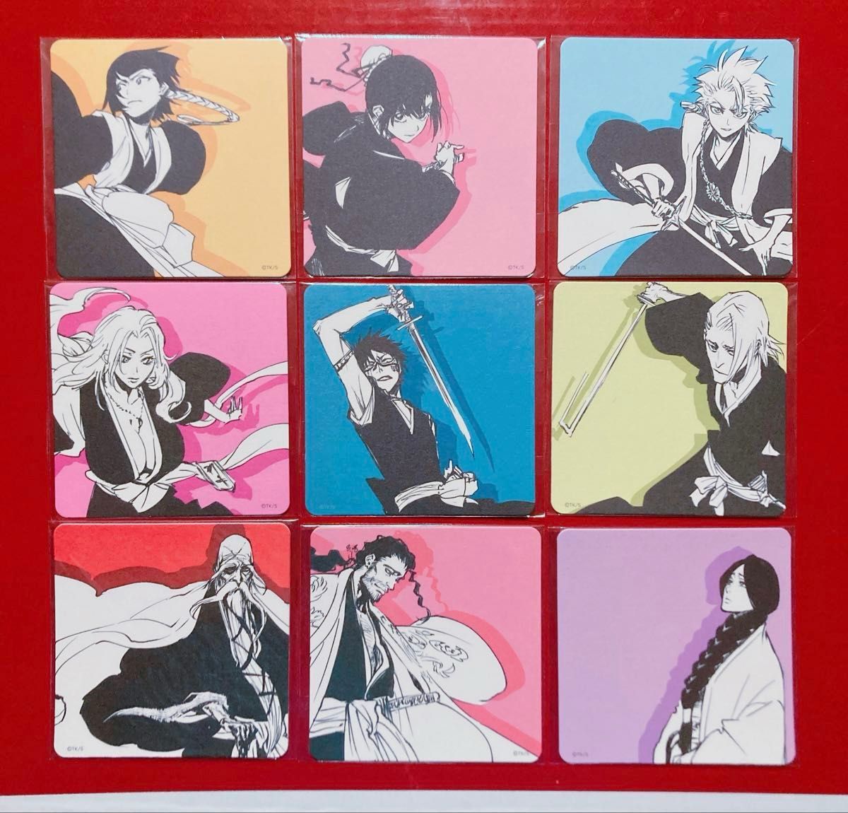 BLEACH EX 原画展 イラストコースター 描き下ろし 久保帯人 コースター