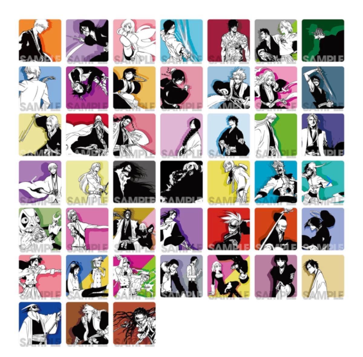 BLEACH EX 原画展 イラストコースター 描き下ろし 久保帯人 コースター