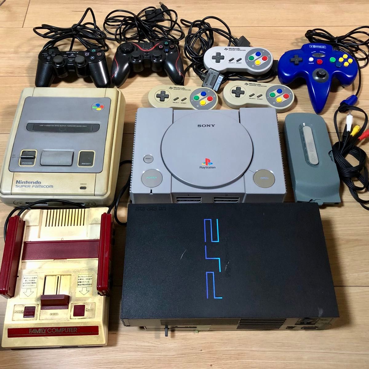 ファミコン スーパーファミコン PS PS2 本体 コントローラー ジャンク