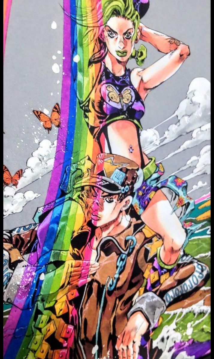 710】ジョジョの奇妙な冒険 SBR ジョニィ・ジャイロ ＆ 徐倫・承太郎