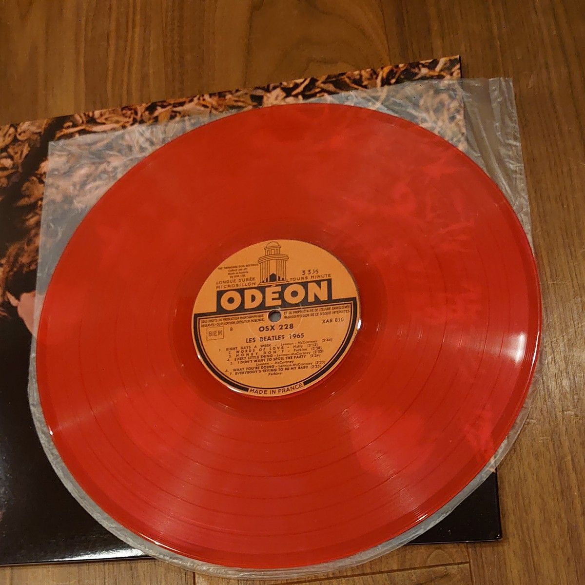les beatles 1965 osx228 ビートルズ レコード red vinyl｜Yahoo