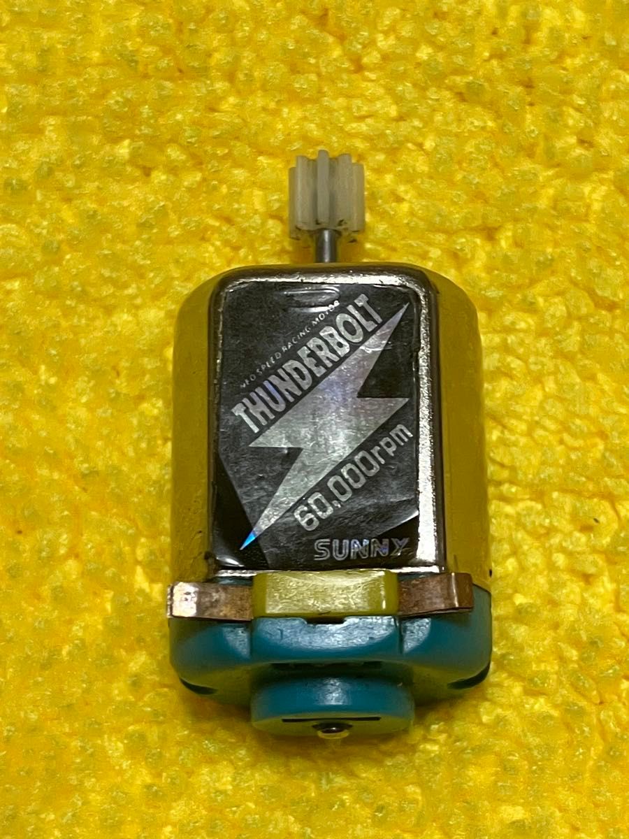 ミニ四駆モーター サンダーボルト 3個 当時物 旧モーター 6万回転