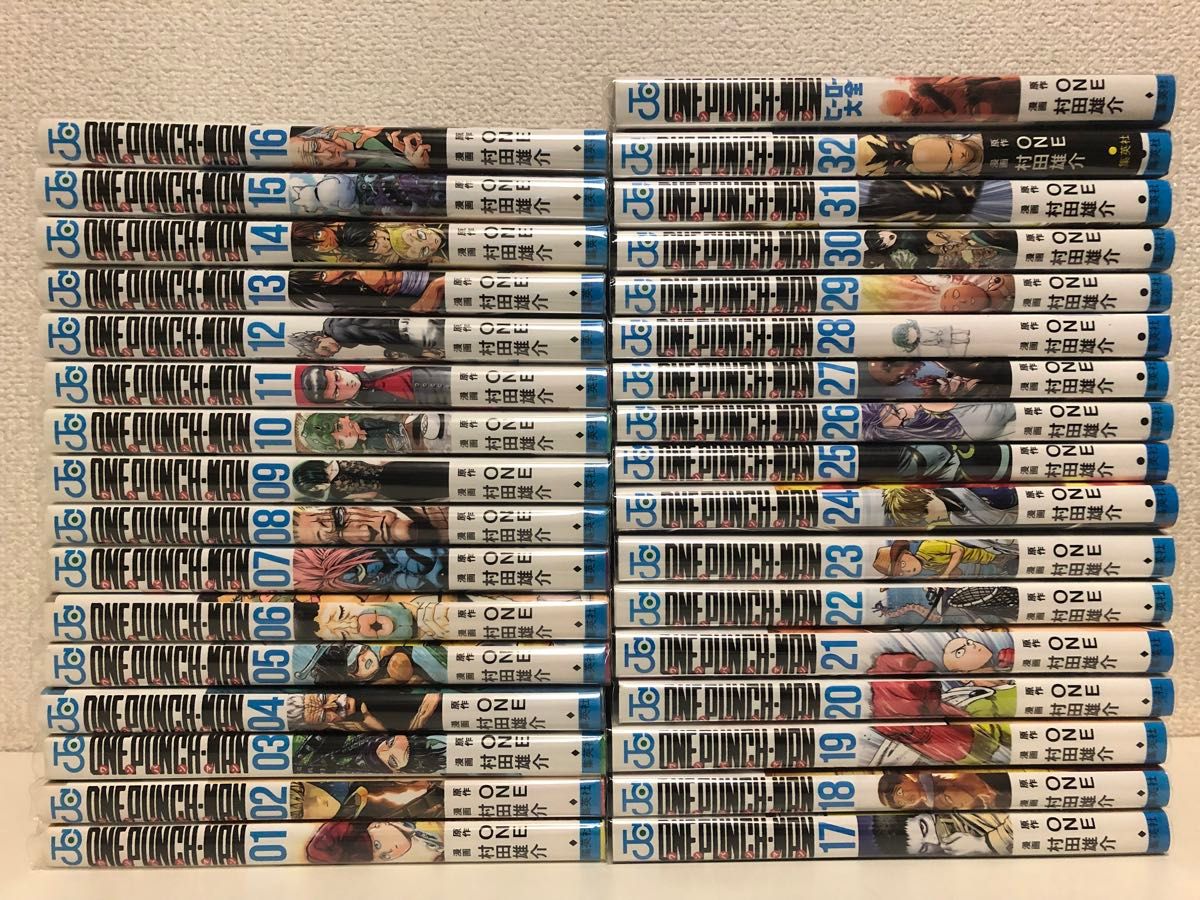 ワンパンマン 全巻 1〜32巻 + ヒーロー大全 ONE 村田雄介｜Yahoo