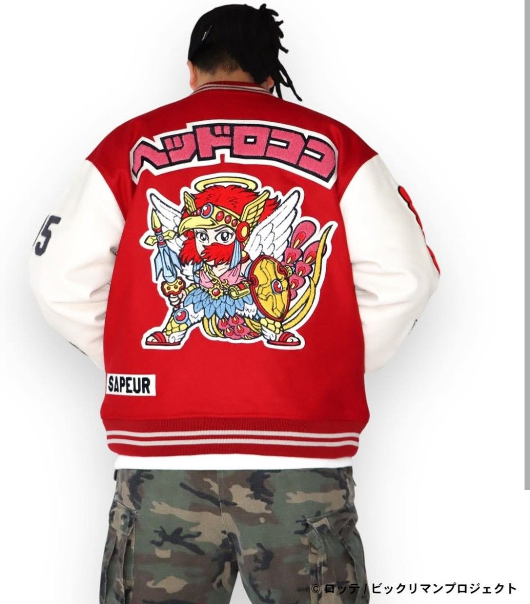 SAPEur x ビックリマン Varsity Jacket サイズL｜Yahoo!フリマ（旧
