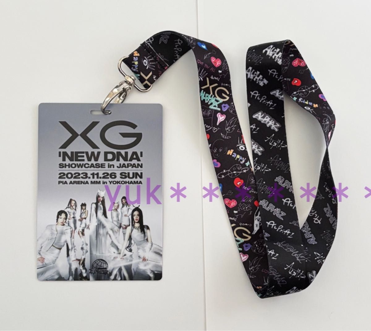 非売品レア】XG SHOWCASE IN JAPAN GLOBAL TOURZ 限定グッズ グロパ