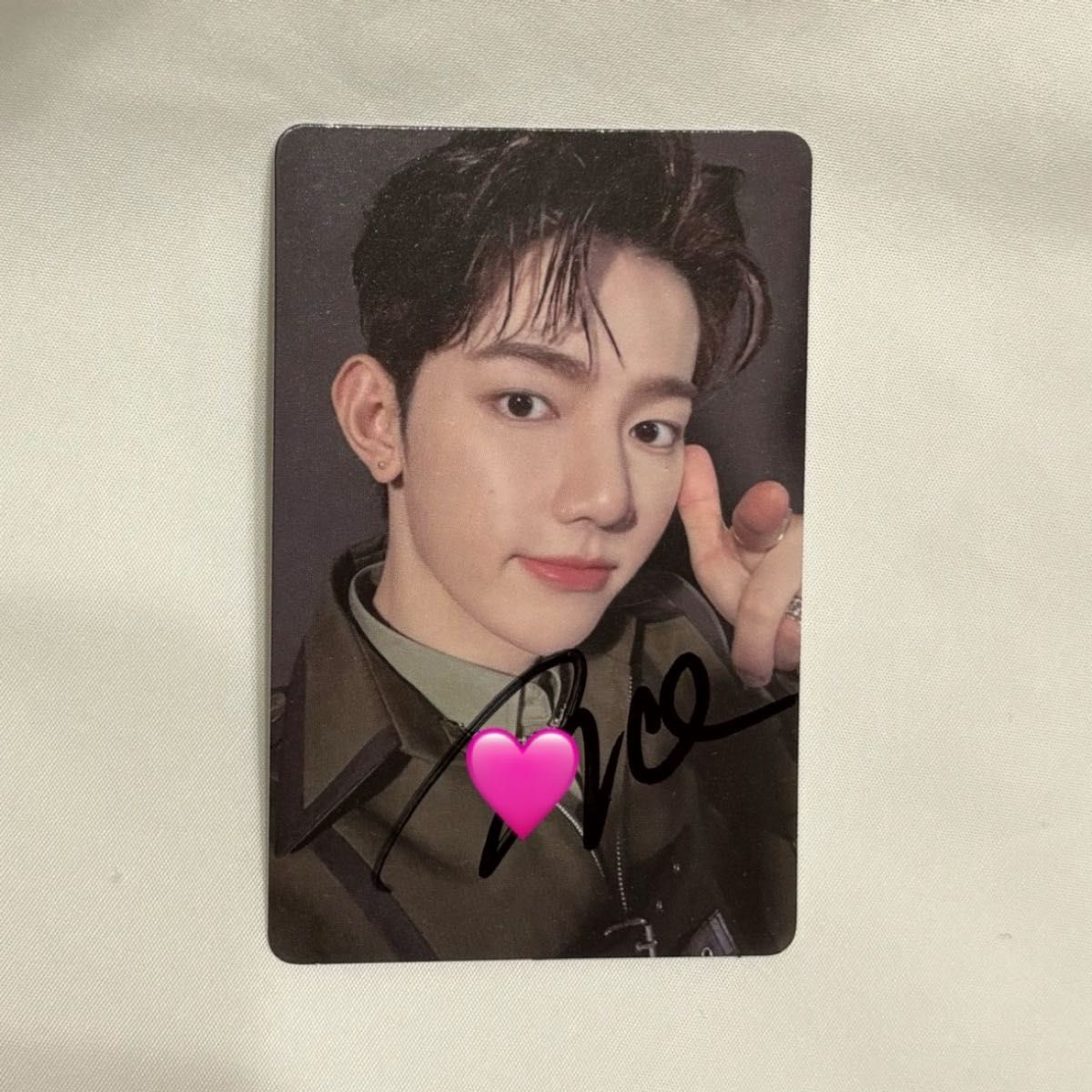 ZEROBASEONE ZB1 負け B賞 あっち向いてホイ ジャンハオ トレカ ZB1