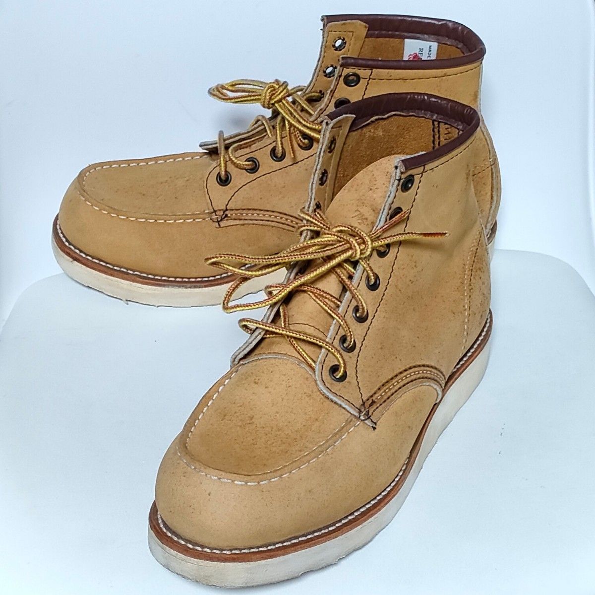 良品】RED WING レッドウィング ヌバック 7 1/2E 25 5cm 縦刺しゅう羽