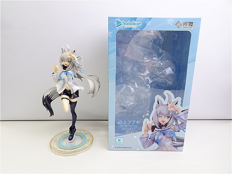 Yahoo!オークション - 白上フブキ 1/7スケールフィギュア 2019夏イベン