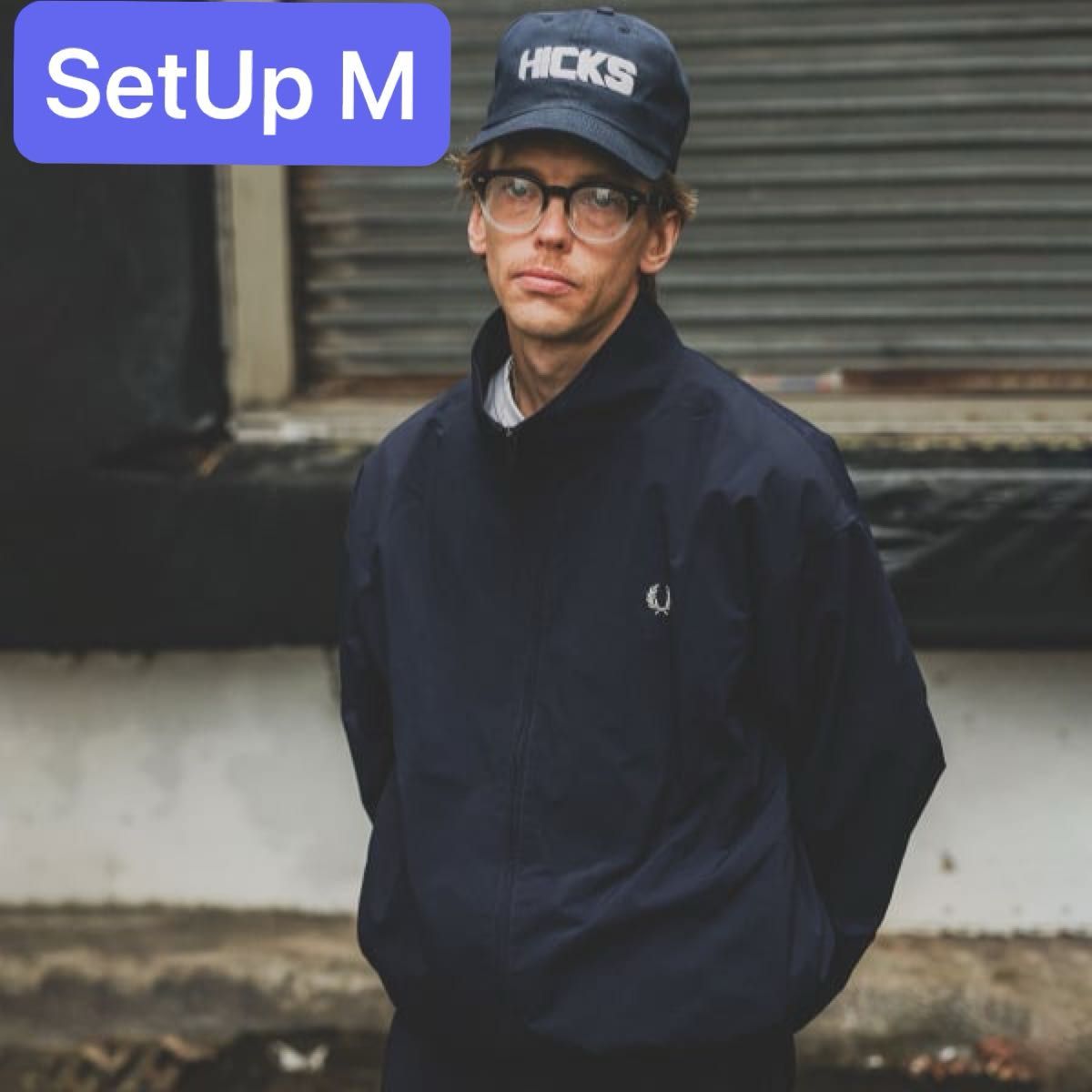 M セットアップ BEAMS 別注 FRED PERRY Shell Jacket & Pants フレッド