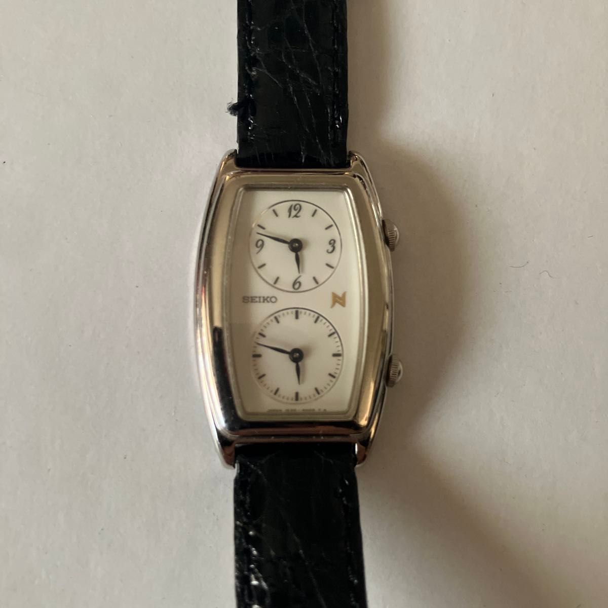 SEIKO NOIE ノイエ デュアルタイム クォーツ ダブルフェイス