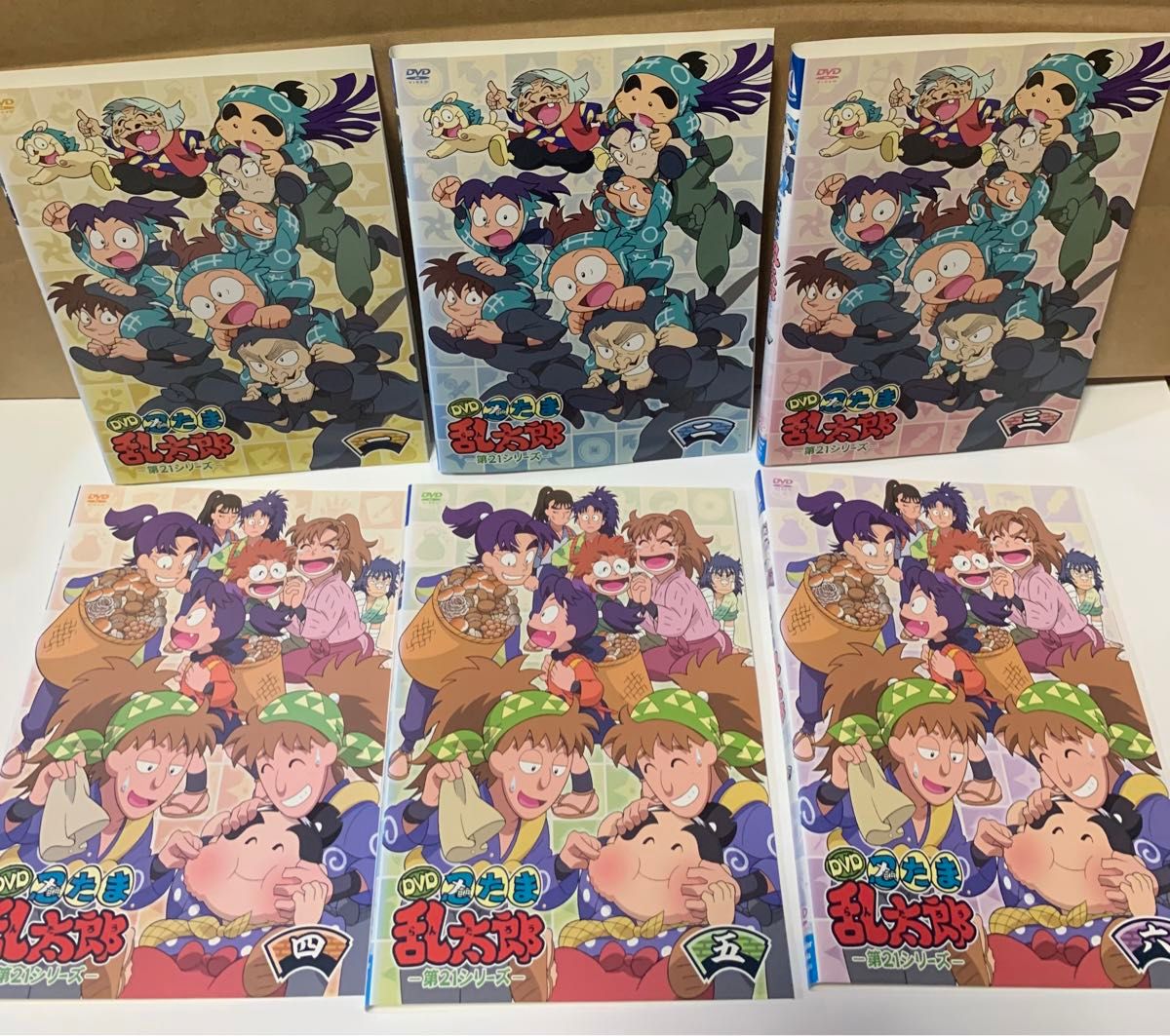新品ケース収納】忍たま乱太郎 第21シリーズ DVD 全巻セット 全6巻 忍