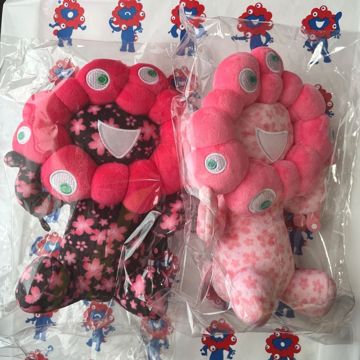 限定品 大阪 万博 ミャクミャク サクラ さくら ぬいぐるみ 2種セット
