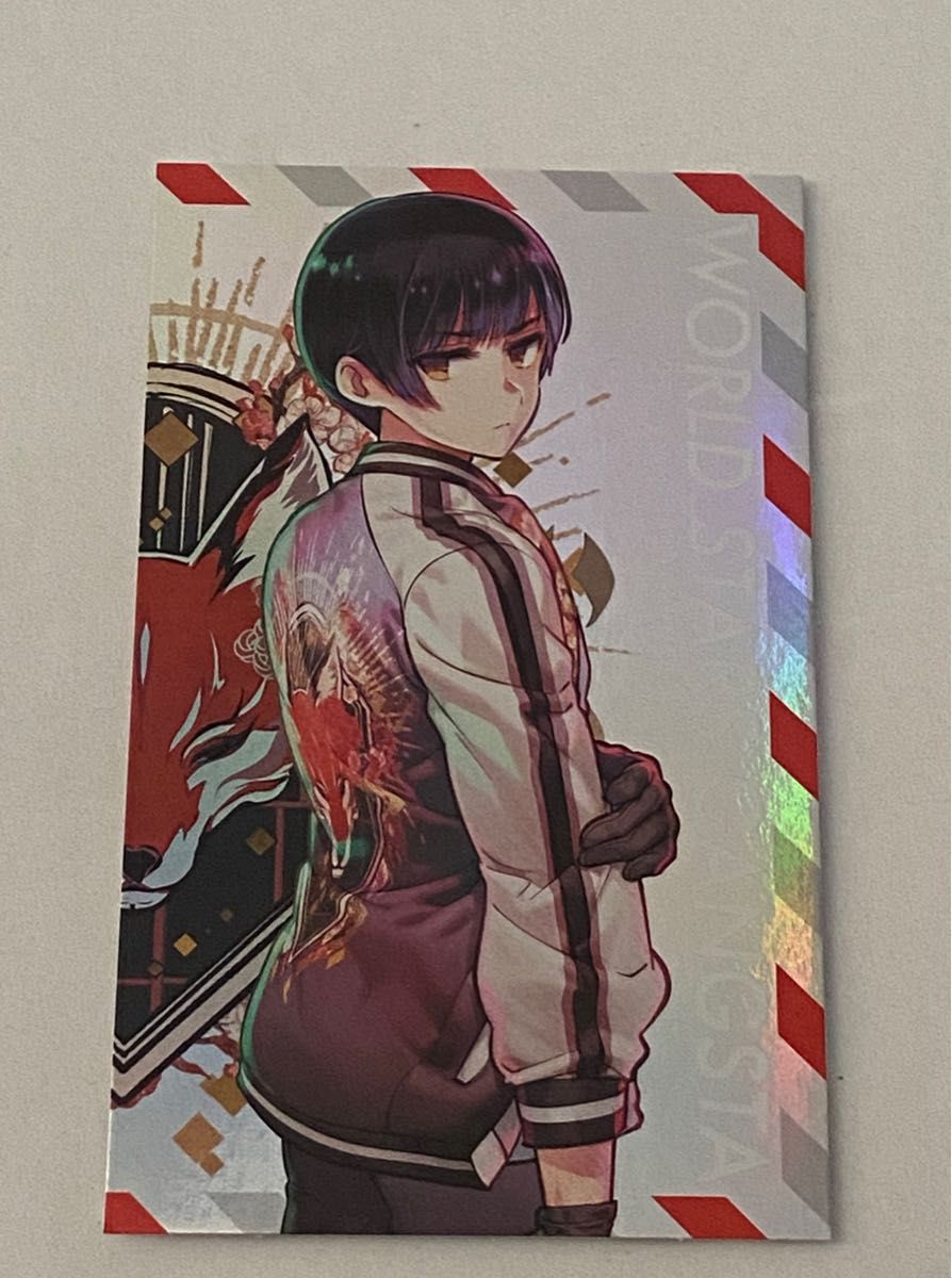 ヘタリア World Stars Gangsta 1巻 特典 メタリックカード 日本 家元