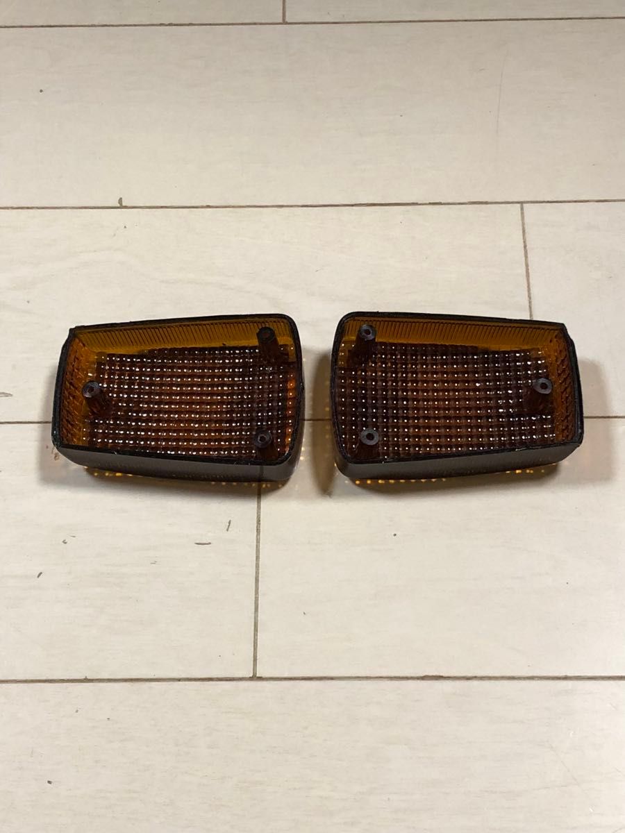 CBX400F オレンジ スモーク ウインカーレンズ 純正タイプ スモーク