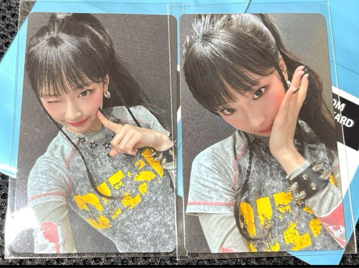 ルカ 2枚 ベビモン ランダムトレカ RUKA BABYMONSTER ポップアップ