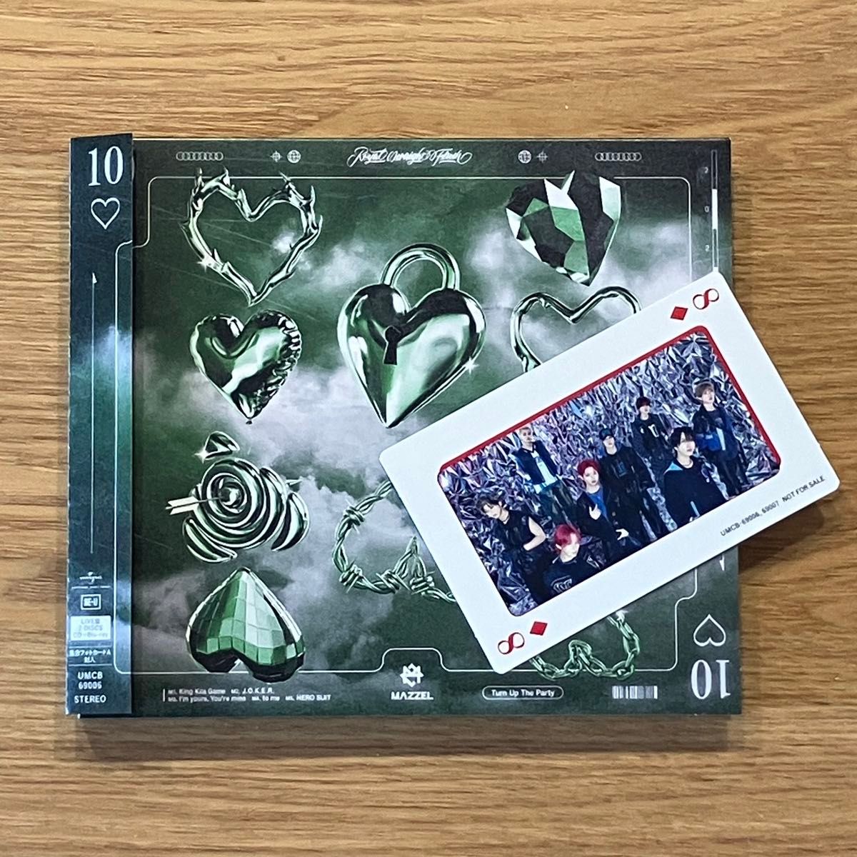 MAZZEL Royal Straight Flush【LIVE盤】（CD+Blu-ray+集合フォトカード