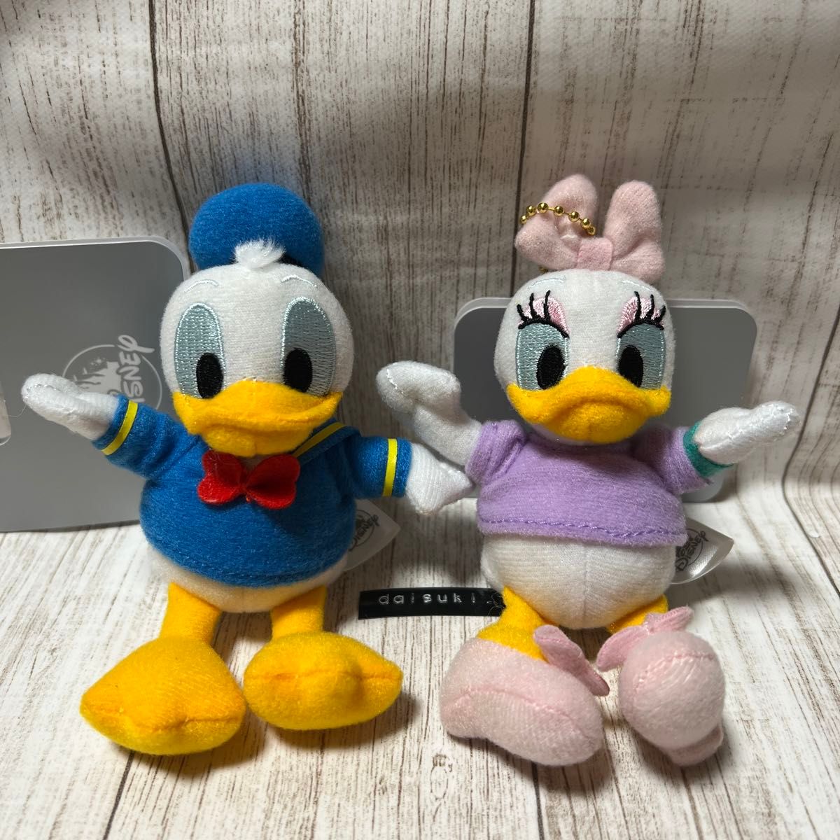 ゆ*ゃ様 4点セット ドナルド ぬいぐるみバッジ（2点） キーチェーン