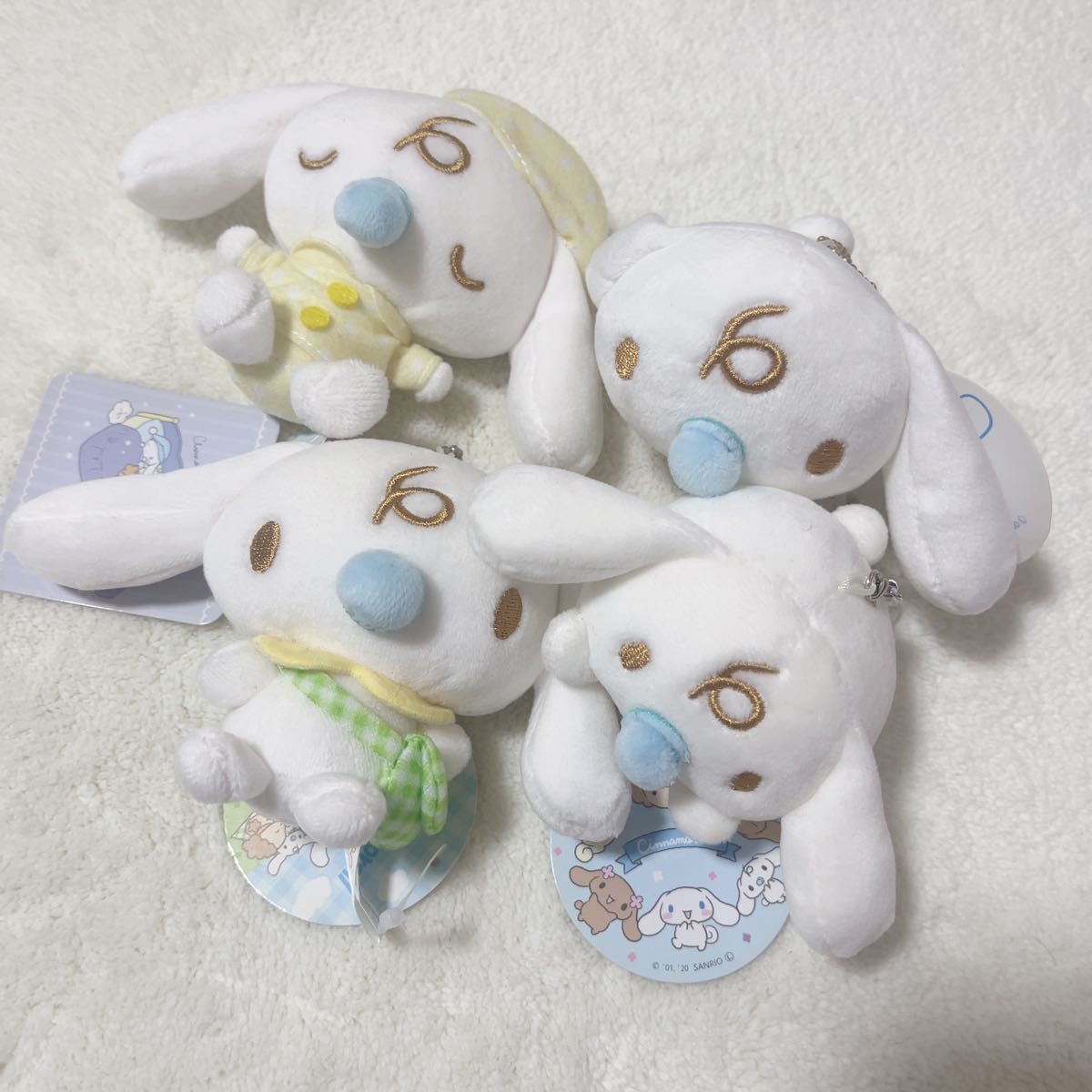 シナモロール みるく ぬいぐるみマスコット 4個セット｜Yahoo!フリマ