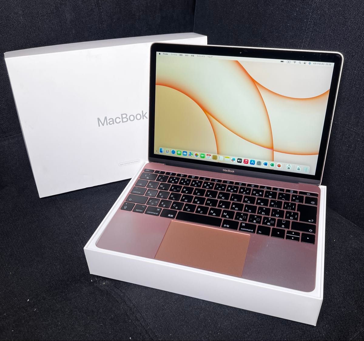 Windows11とOfficeも使える 〜MacBook (Retina 12-inch 2017) ローズ