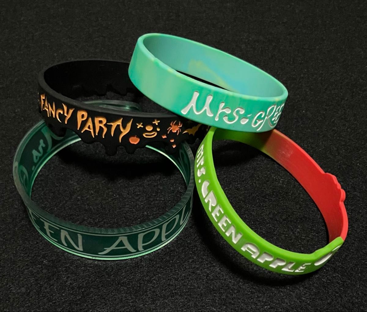 Mrs GREEN APPLE ラバーバンド バラ売り対応可能 まとめ 21個セット