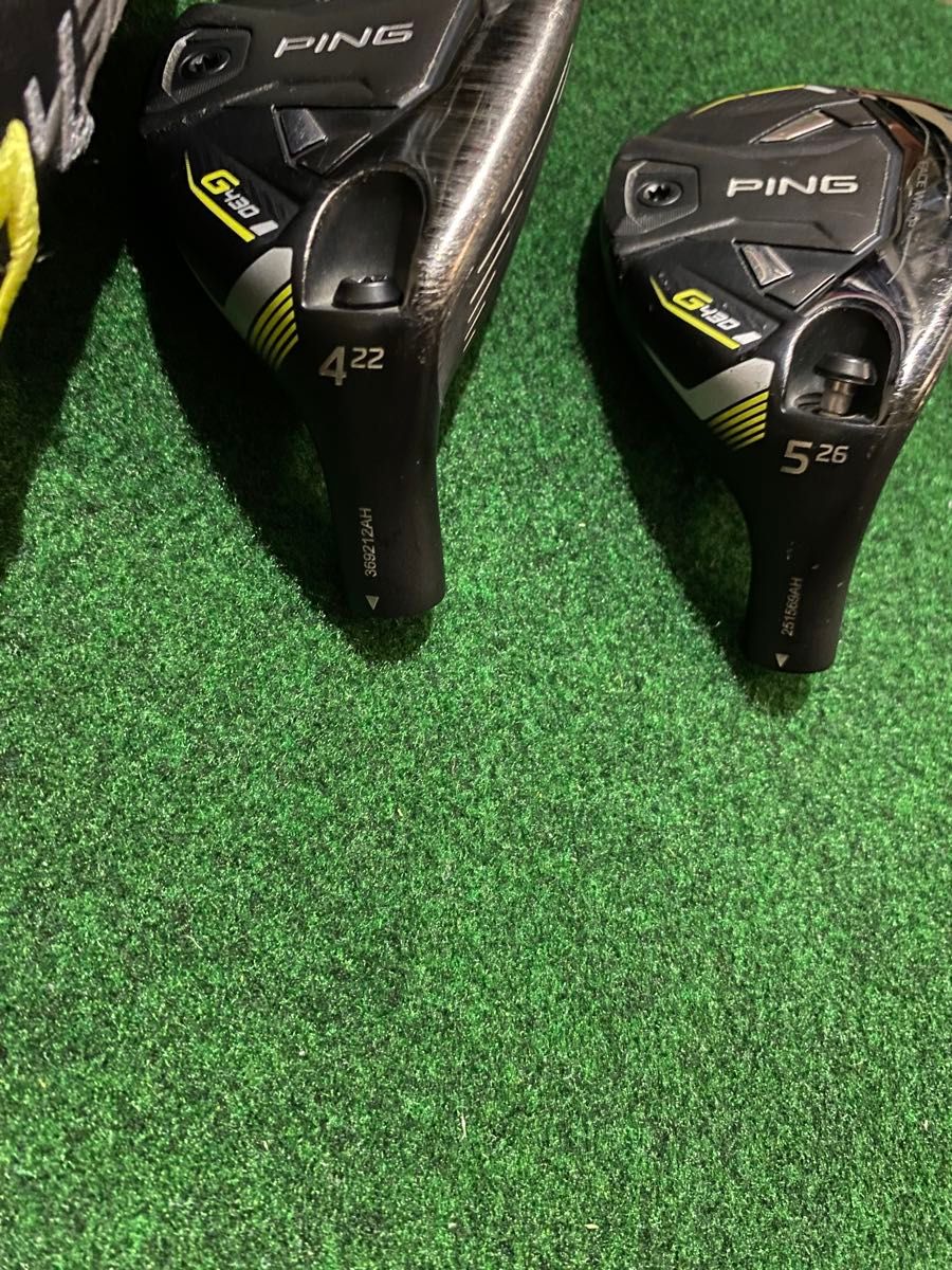 PING G430 ハイブリッド 4u 5u ヘッド 2個セット ユーティリティ 4番 5