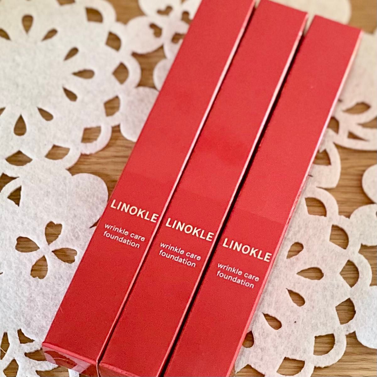 さくらの森 リノクル リンクルケアファンデーション 3本｜Yahoo!フリマ