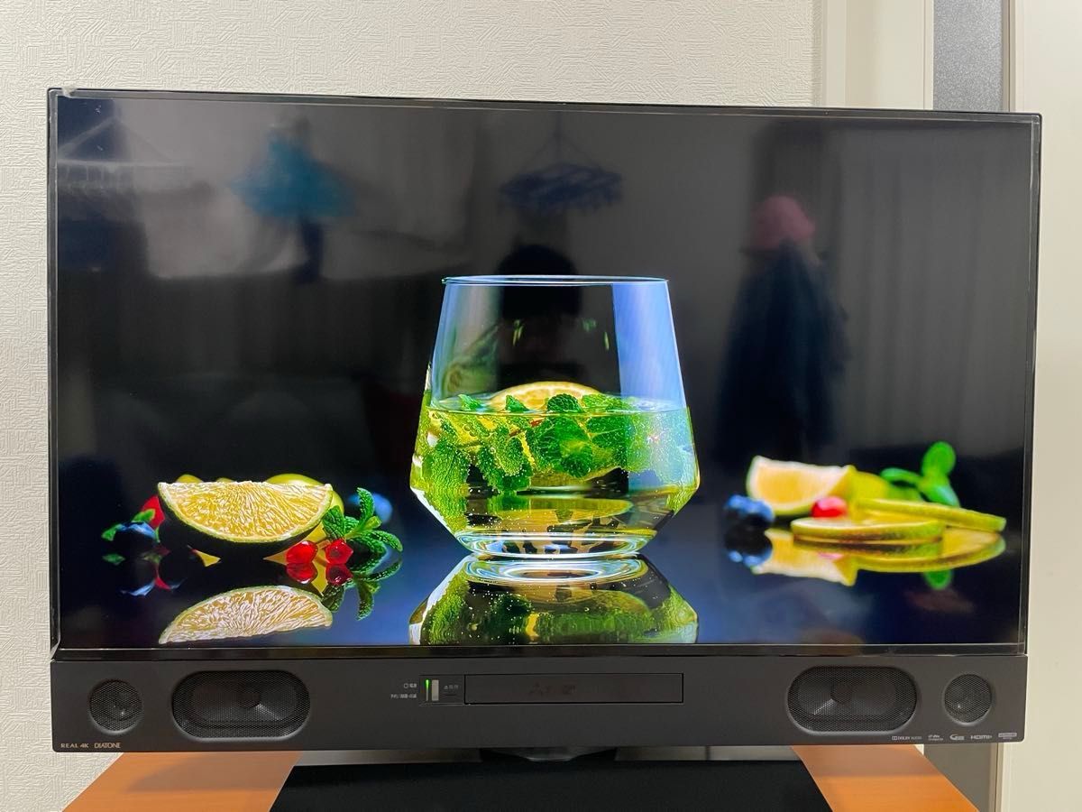 美品】三菱 40型 4K液晶テレビ LCD-A40RA2000 2TB HDD内蔵 BD