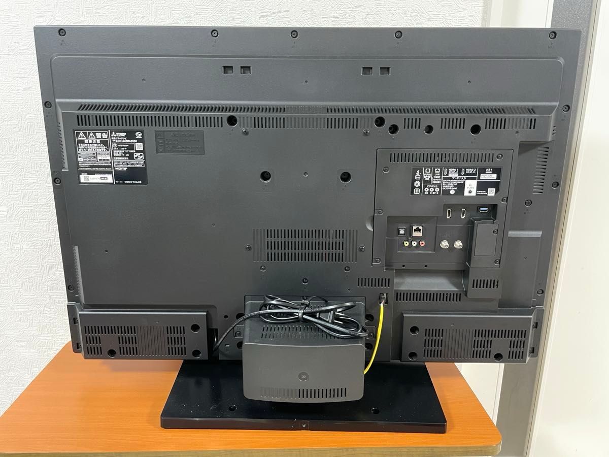 美品】三菱 40型 4K液晶テレビ LCD-A40RA2000 2TB HDD内蔵 BD