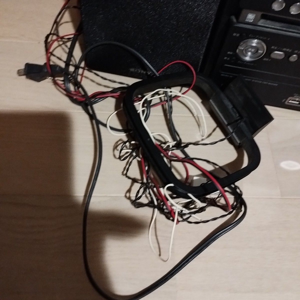 ソニー コンポ HCD-M35WM スピーカー SS-CM35 SONY 訳あり CD カセット