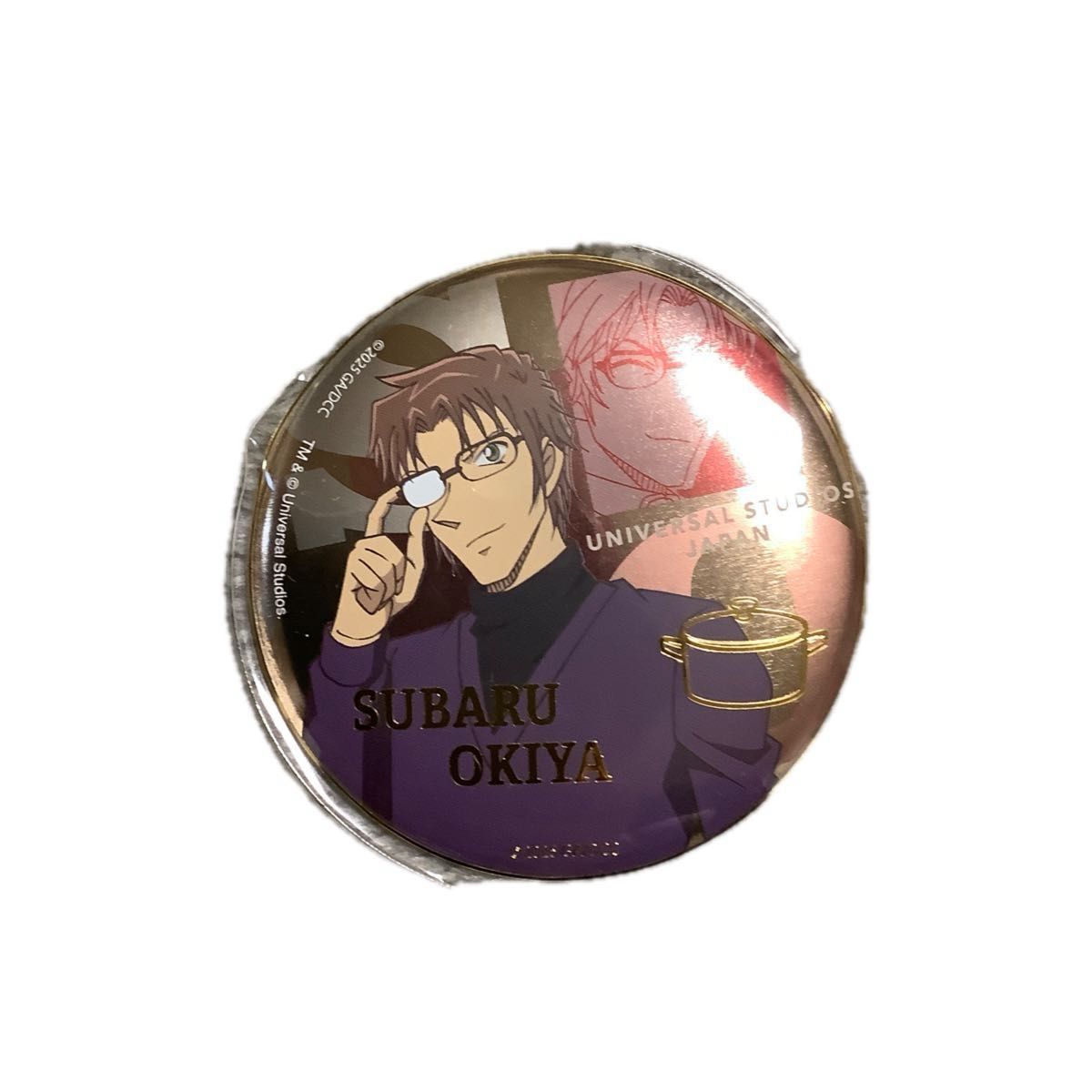 沖矢昴 「名探偵コナン・ワールド コレクタブル缶バッジ」 USJ 2025