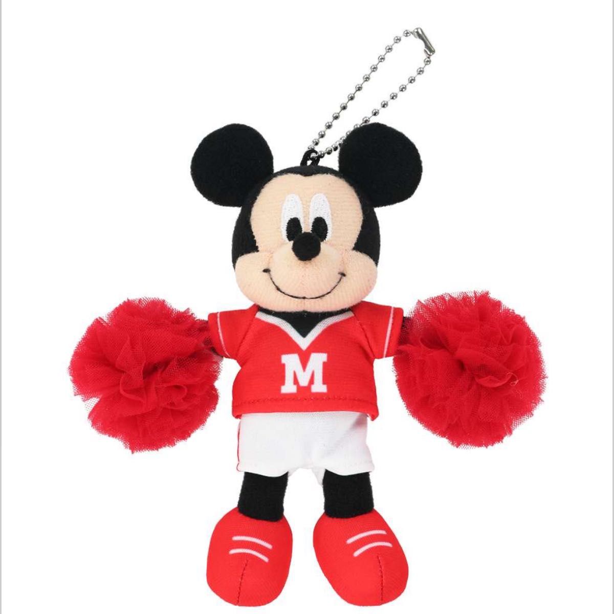 新発売 ディズニー ミッキー チア ぬいぐるみチャーム Cheer Together