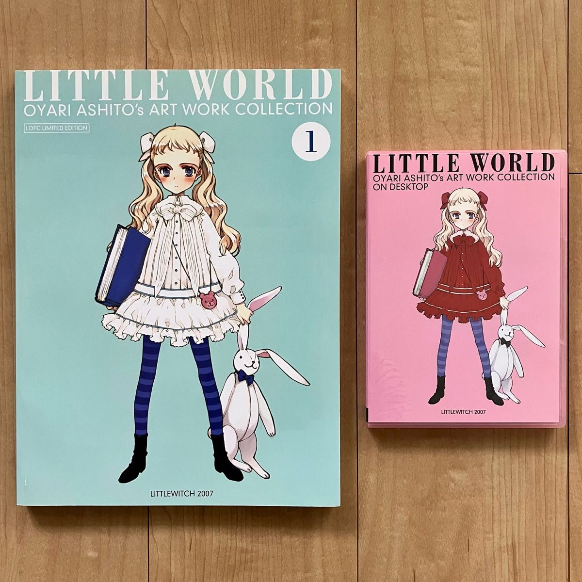 リトルウィッチ LITTLEWITCH 大槍葦人 自選画集 LITTLE WORLD LOFC限定