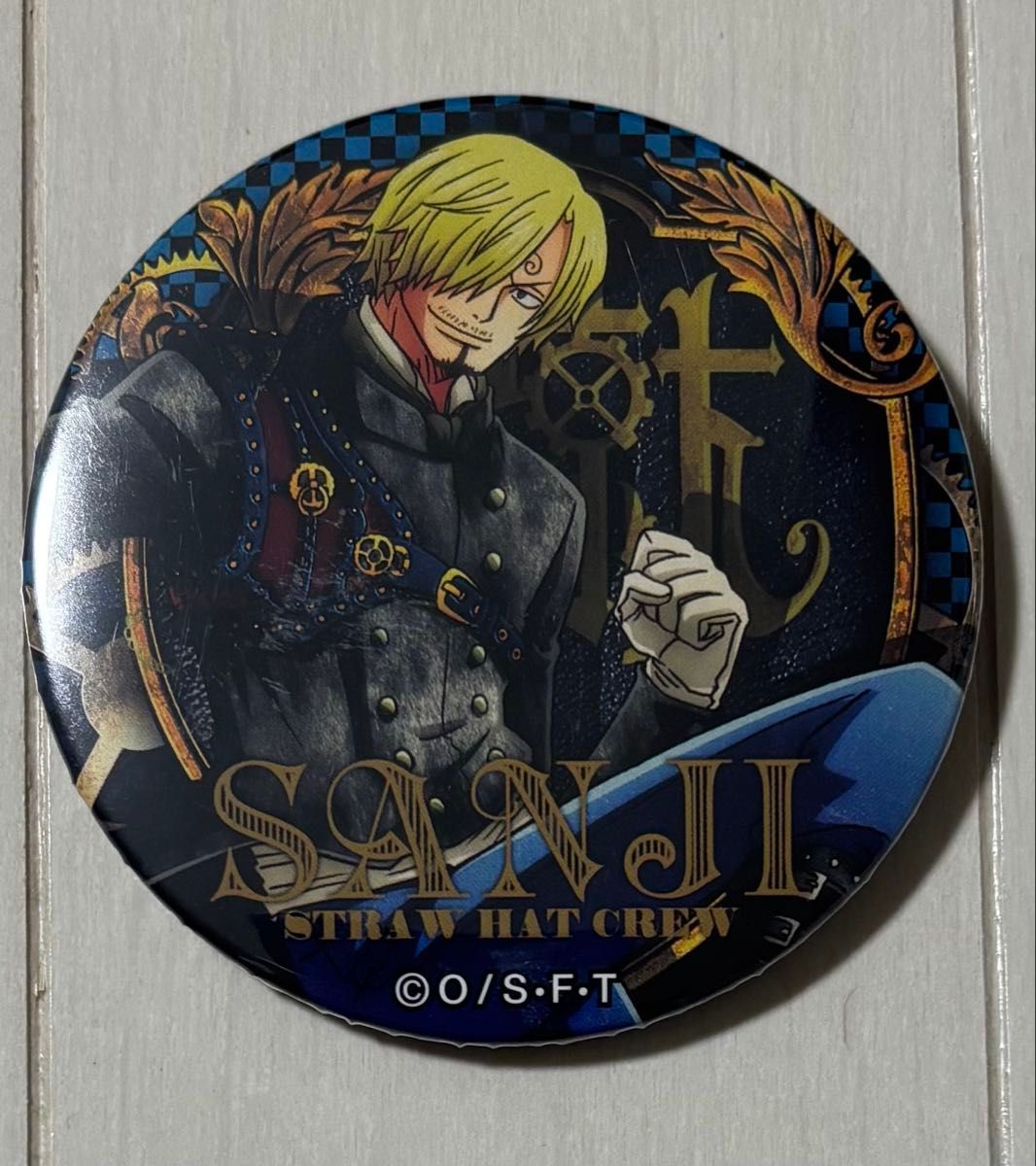 ワンピース 麦わらストア限定 輩缶バッジ ENGINE サンジ｜Yahoo!フリマ