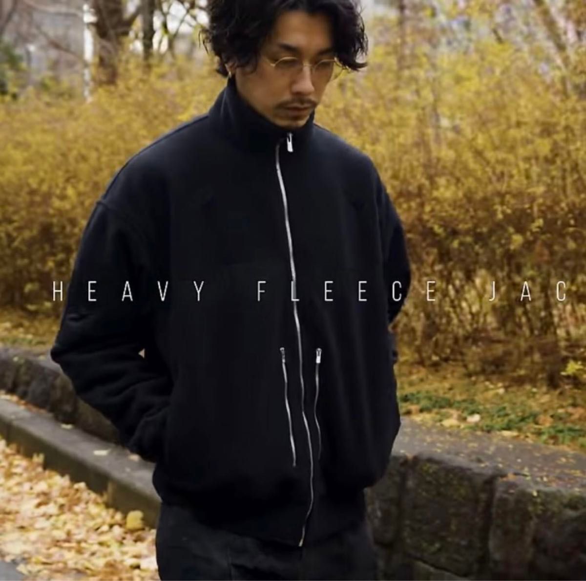 Maison Kinema メゾンキネマ Heavy fleece jacket ヘビーフリース