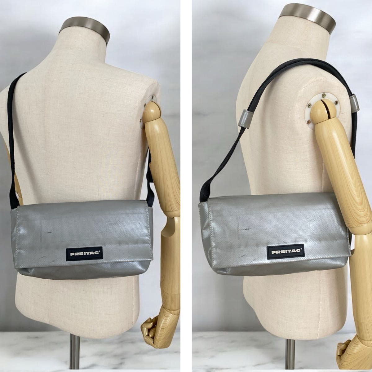 名作】FREITAG / F71 LAURA / ショルダーバッグ シルバー フライターグ