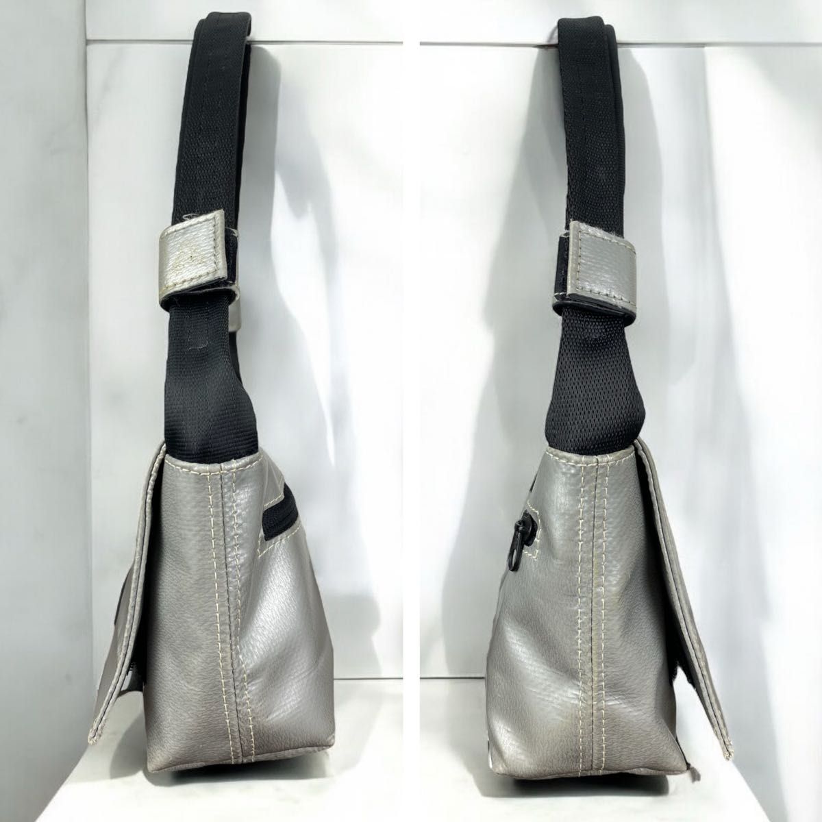 名作】FREITAG / F71 LAURA / ショルダーバッグ シルバー フライターグ