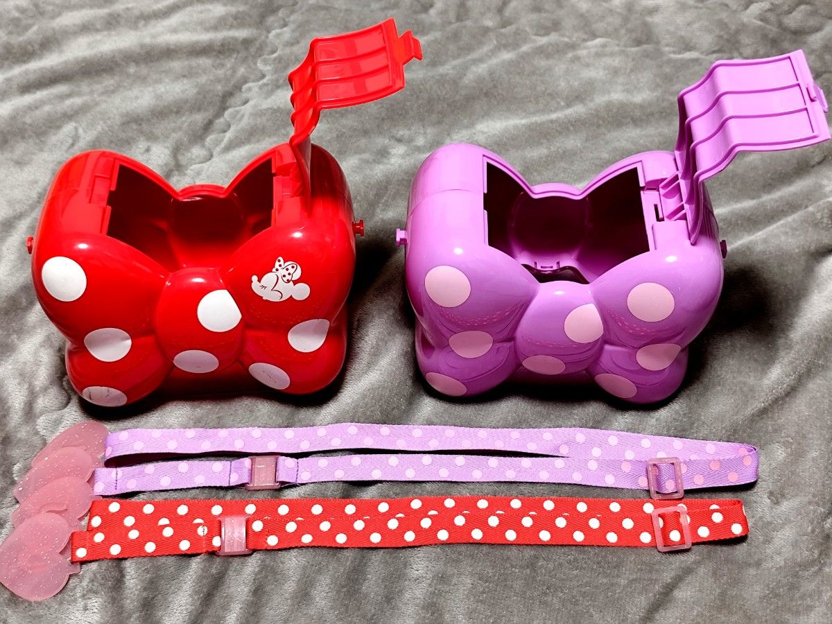 ディズニー ポップコーンバケット ミニー デイジー リボン｜Yahoo