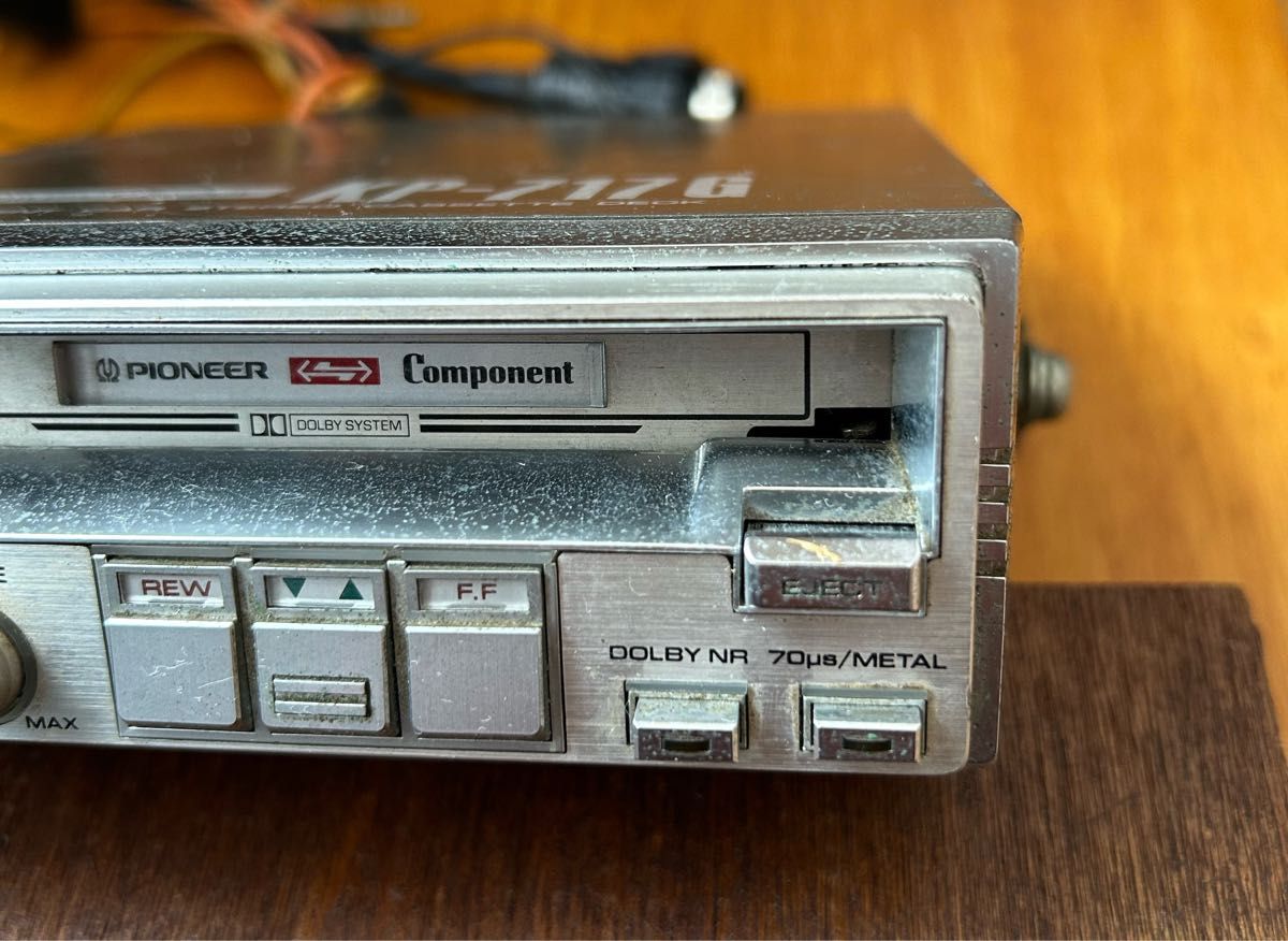 当時物 Pioneer ロンサムカウボーイ KP-717G カーステレオ カセット