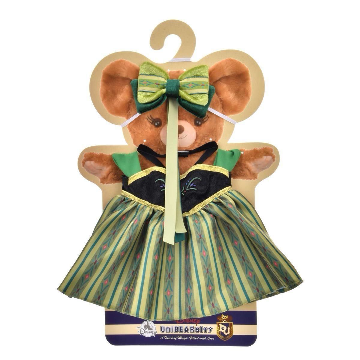 ユニベアシティ ぬいぐるみ専用コスチューム(M) アナ 戴冠式 アナ雪