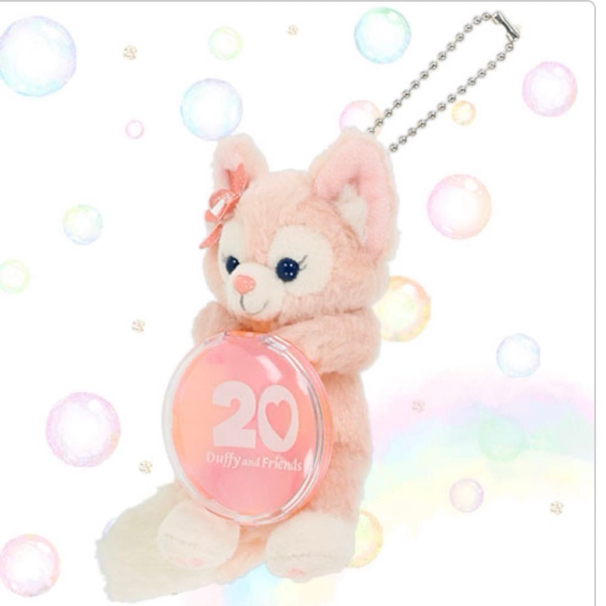 ぬいぐるみチャーム 7点セット ダッフィーフレンズ20周年 カラフル