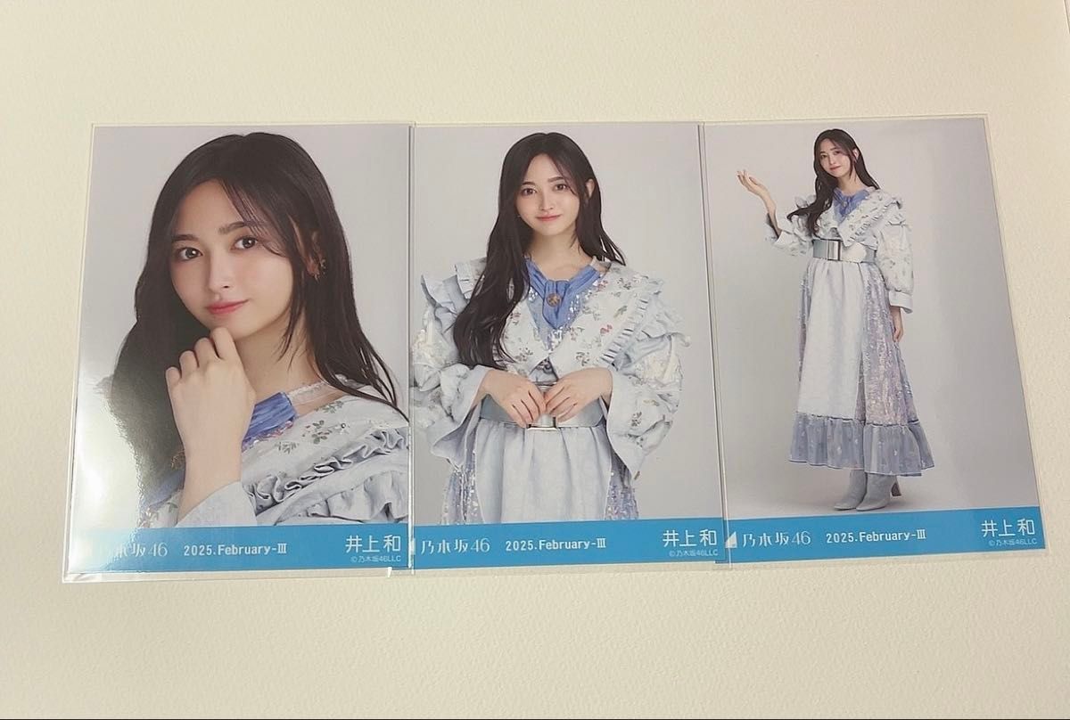 乃木坂46 井上和 生写真 2025 February-Ⅲ 3種コンプ｜Yahoo!フリマ