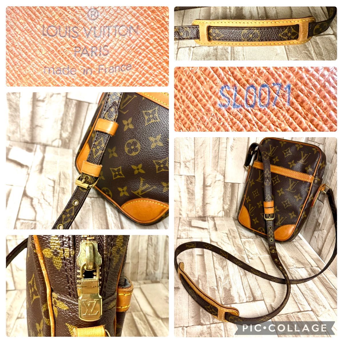 極美品 ルイヴィトン モノグラム ダヌーブ アマゾンショルダーバッグ