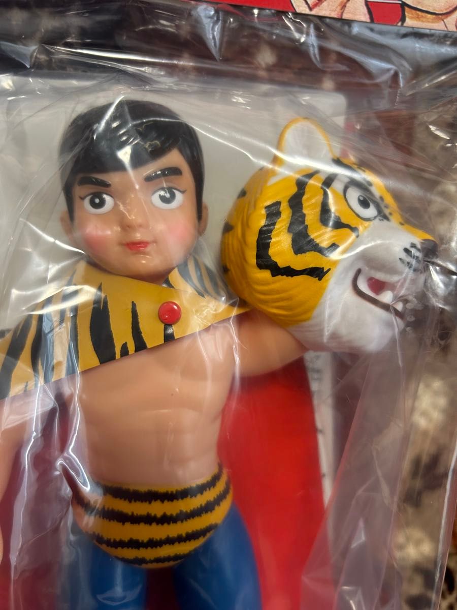 メディコム・トイ×中嶋製作所ソフビ タイガーマスク (初期型きいろ1期