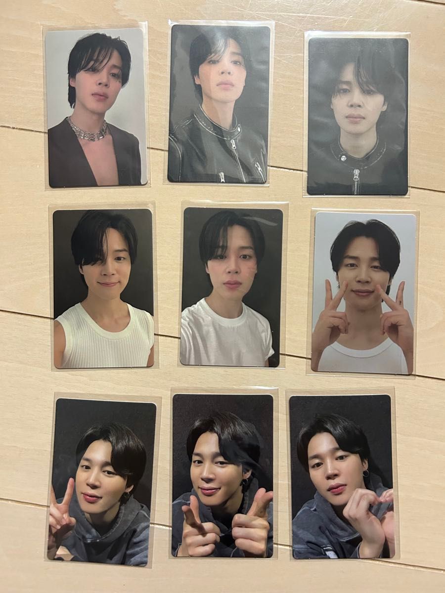 JIMIN Solo Album 'FACE' アルバム封入フォトカード ランダムトレカ