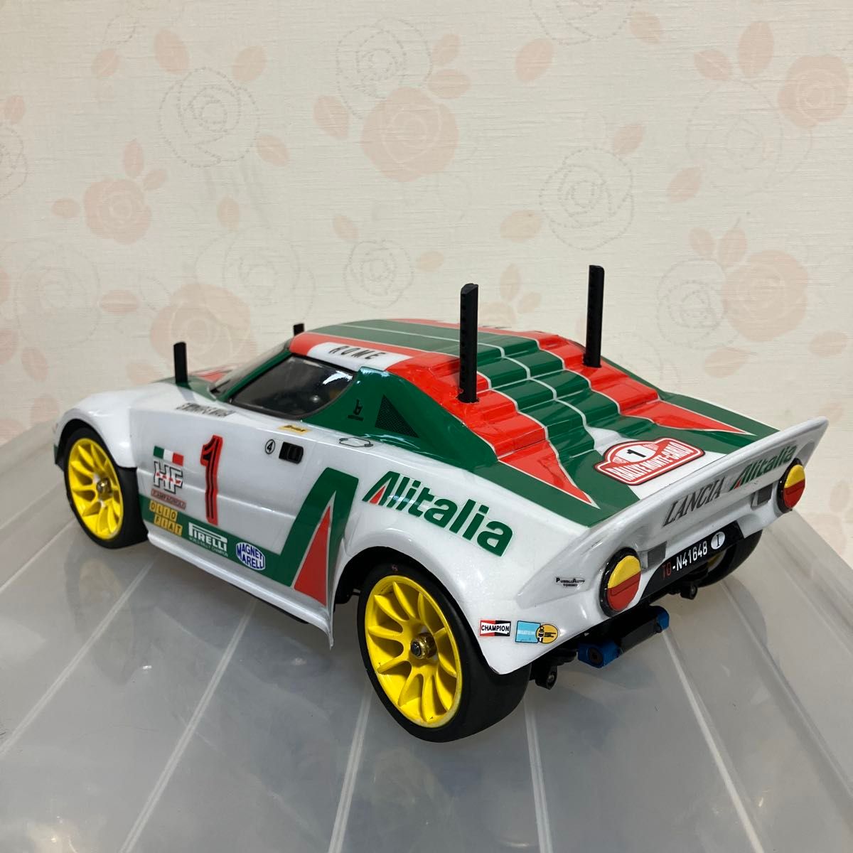 ランチアストラトス Mシャーシ用ボディ(WB210mm) 塗装済｜Yahoo!フリマ