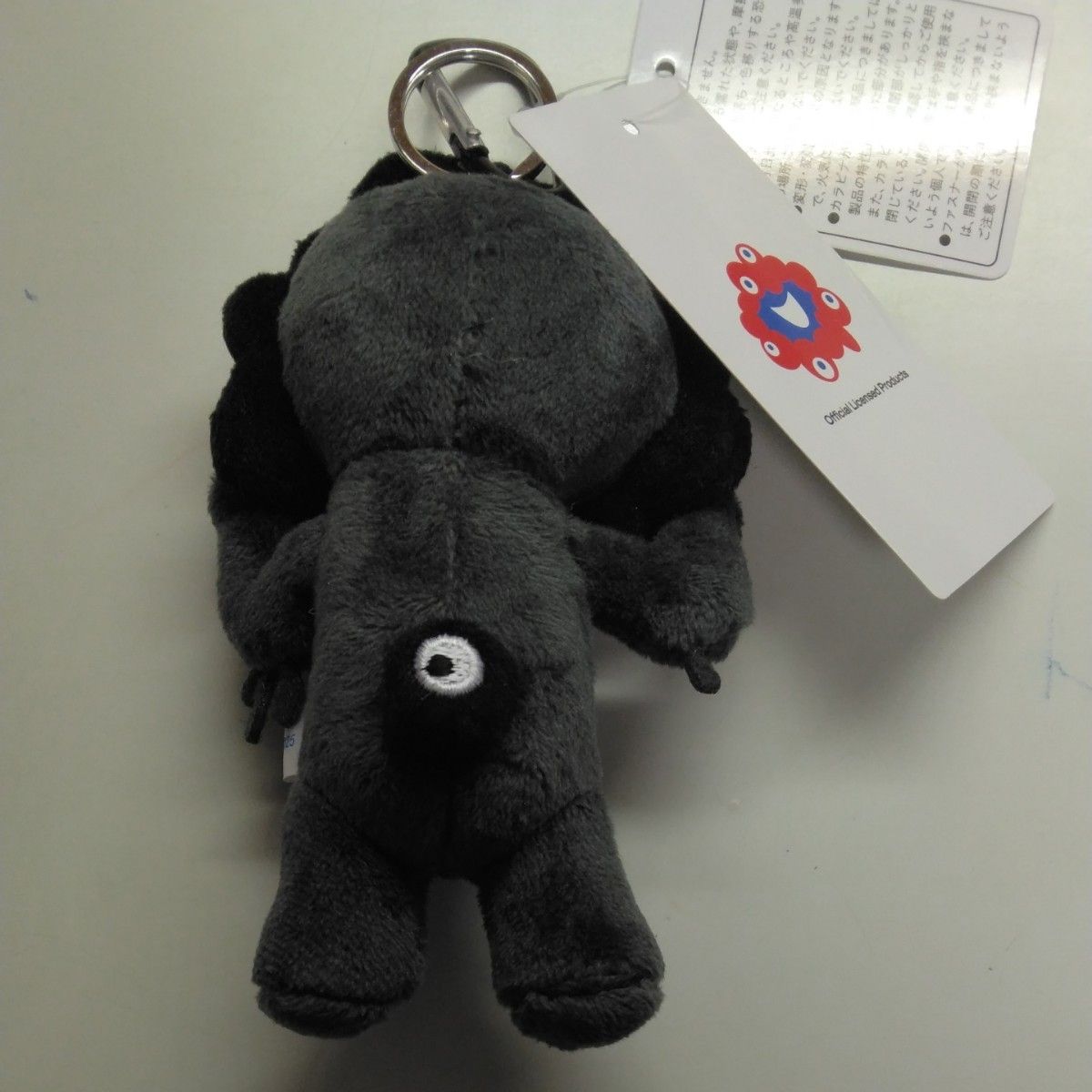 ミャクミャク ブラック カラビナ付きマスコット 黒 EXPO2025 大阪関西