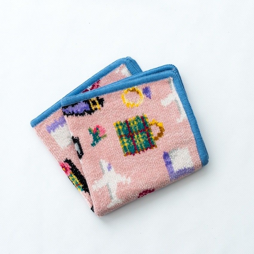 新作 フェイラー 伊勢丹 羽田空港 オリジナル タオルハンカチ 2色