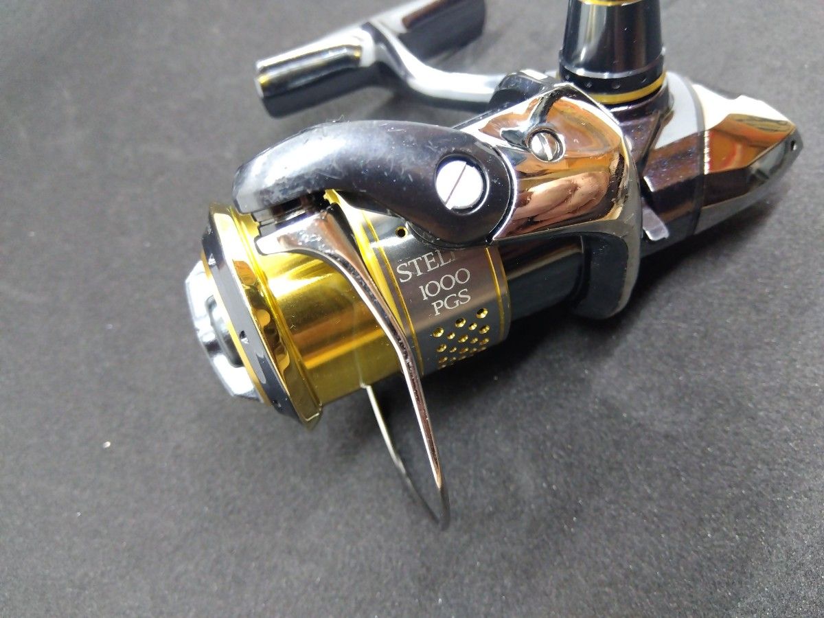 シマノ 10ステラ 1000PGS 夢屋 ハンドルノブ装着品 中古スピニング
