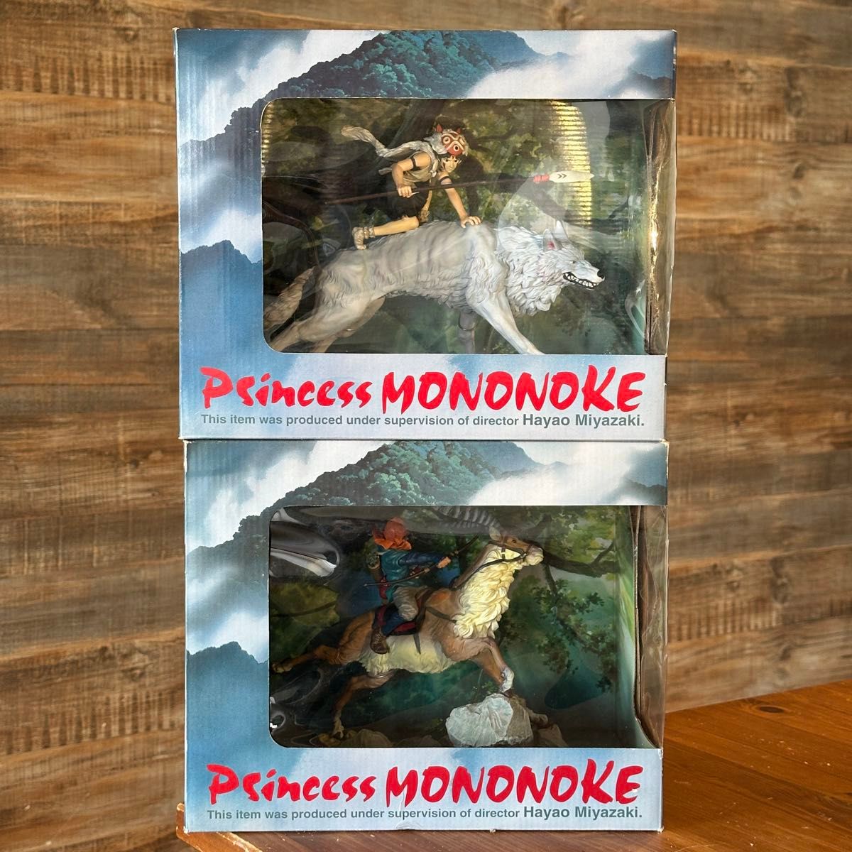 激レア廃盤限定品】もののけ姫 フィギュア全2種 スタジオジブリ
