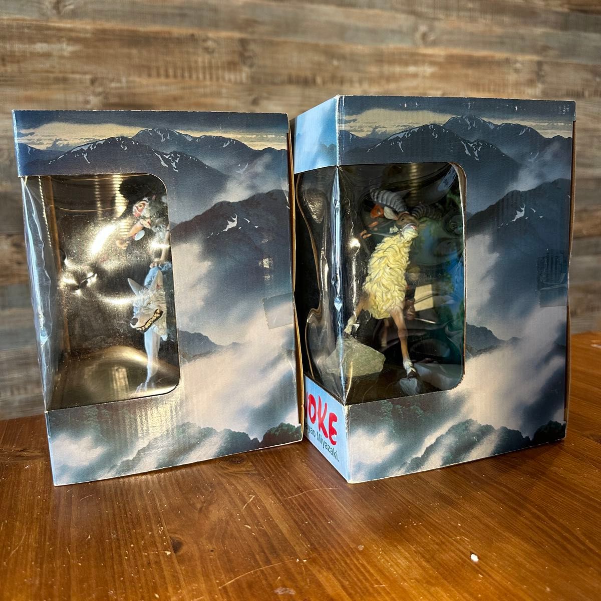 激レア廃盤限定品】もののけ姫 フィギュア全2種 スタジオジブリ